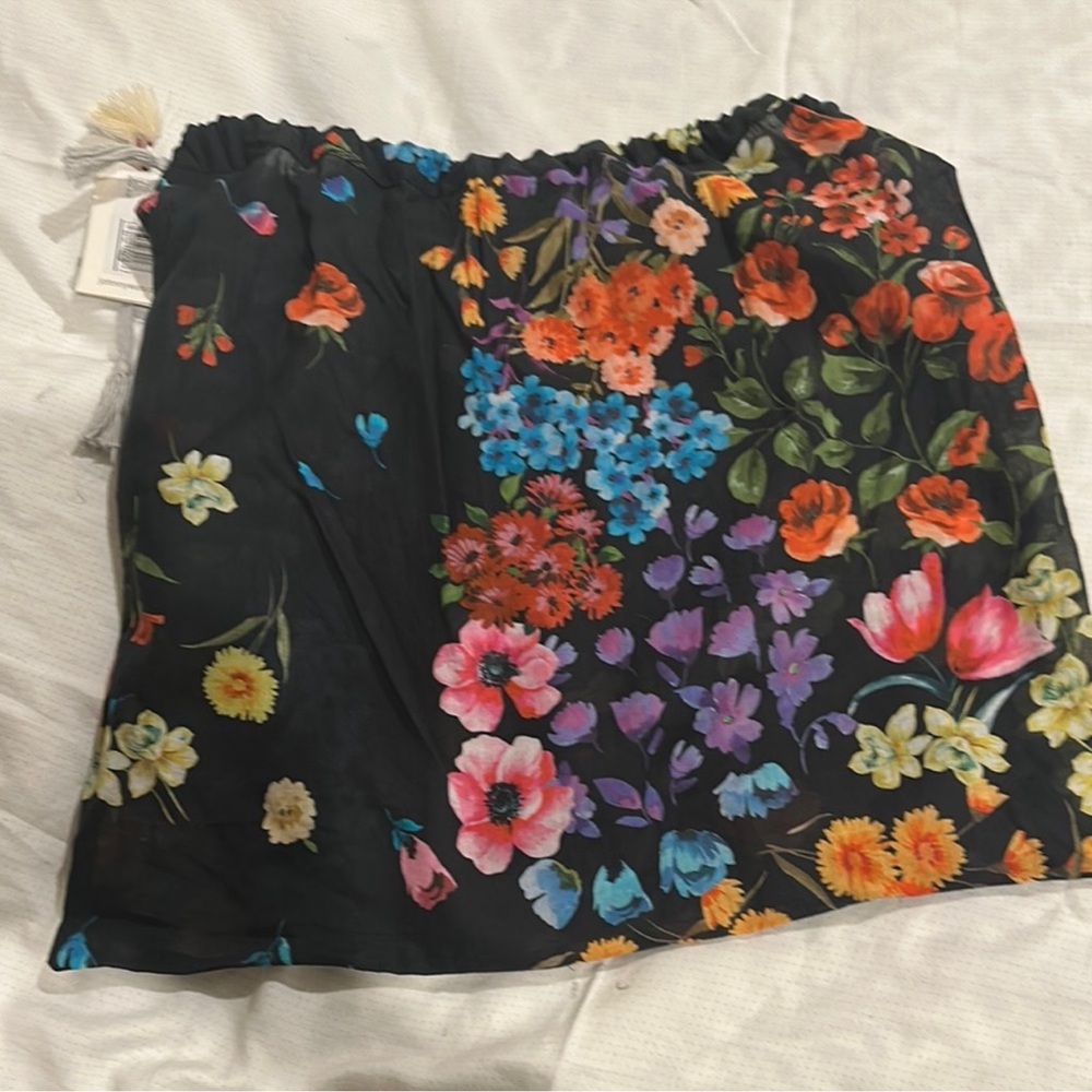 Johnny Was Multicolor Floral Quilt - Picture 8 of 12